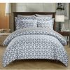 * Chic Home Elizabeth 2 Pc Twin Duvet Cover Set Duvet Covers & Sets