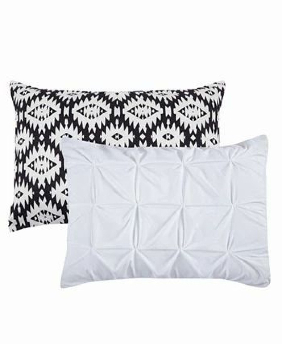 * Chic Home Zissel 8 Pc Queen Duvet Set White Duvet Covers & Sets