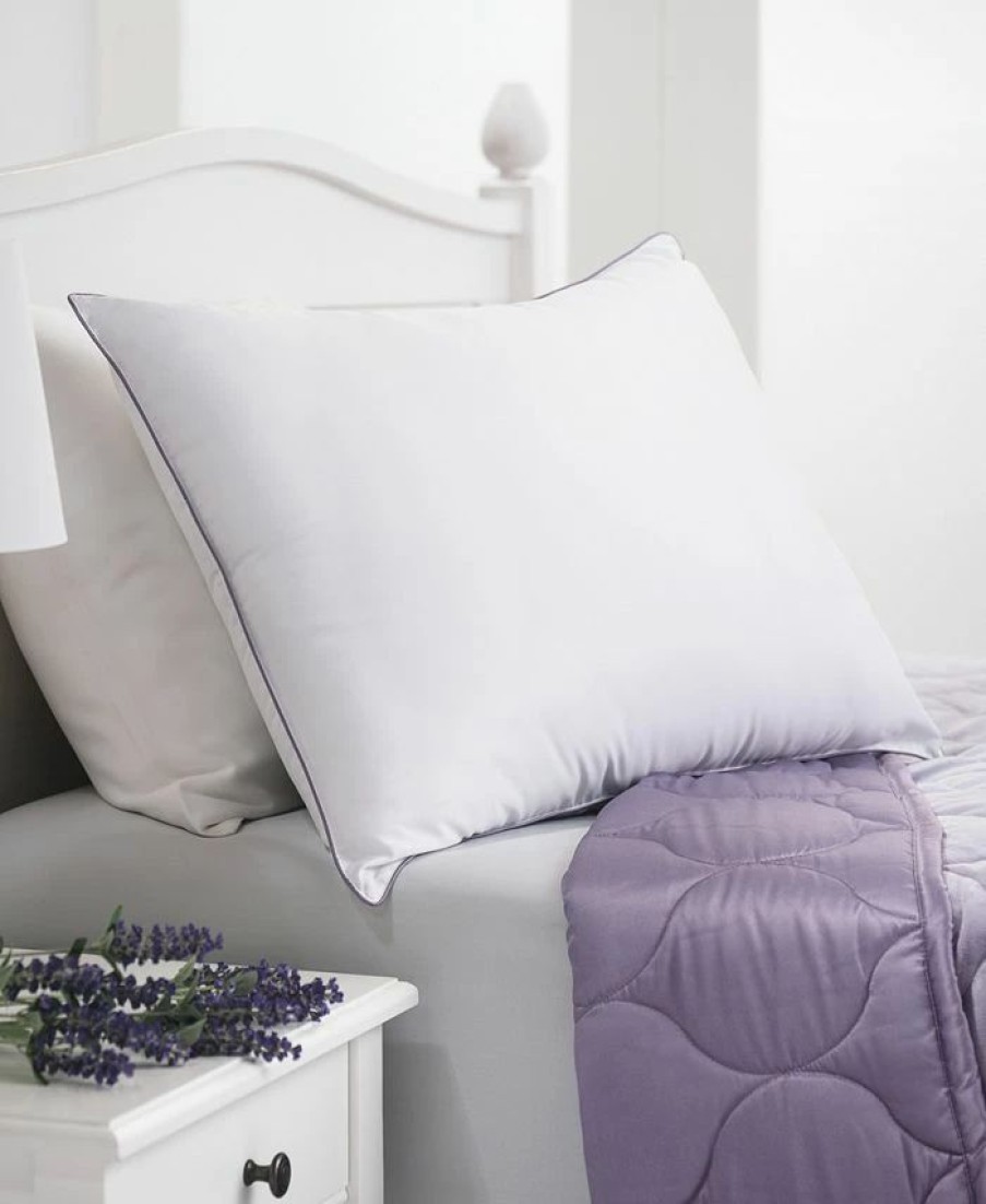 * Allied Home Dream Infusion Lavender Scented Soft Touch Pillow, Standard White Pillows