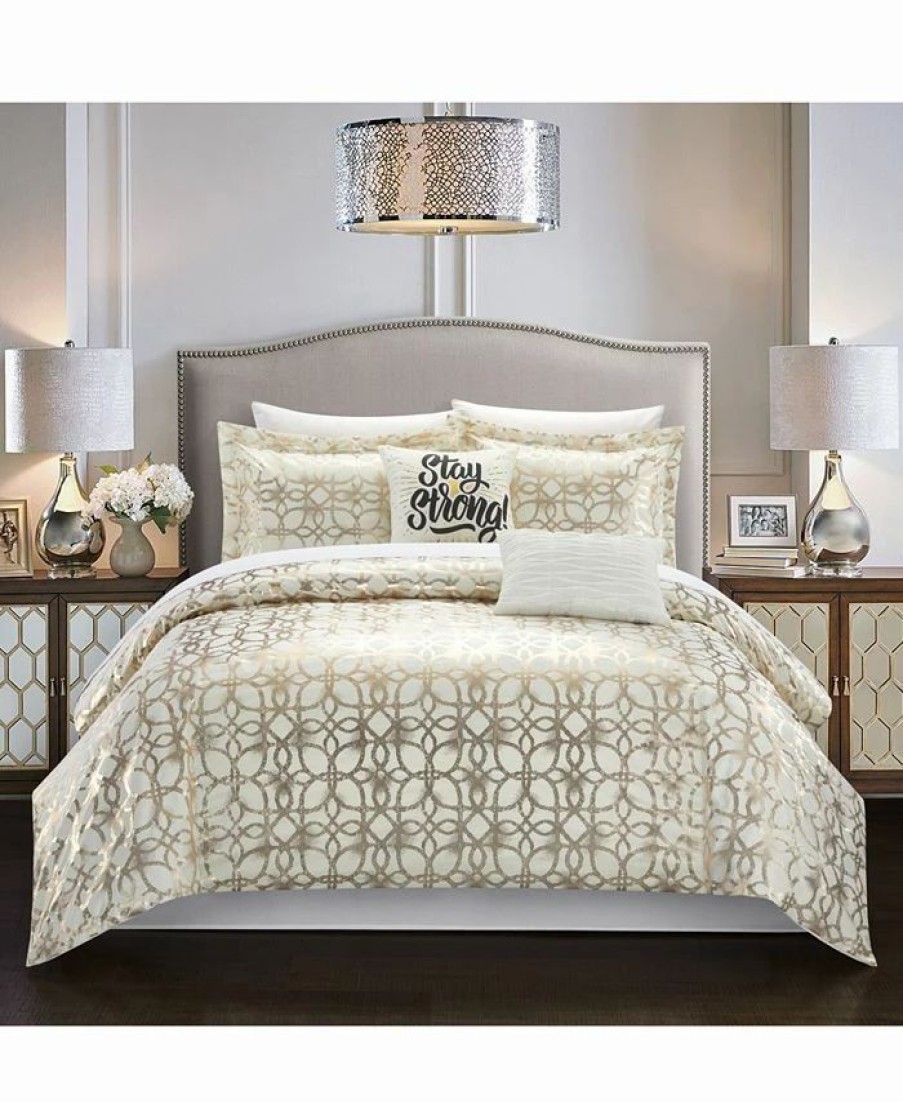 * Chic Home Shefield 7 Piece Twin Comforter Set Comforters: Fashion