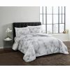 * Vince Camuto Home Amalfi Full/Queen Duvet Cover Set White/Black Duvet Covers & Sets