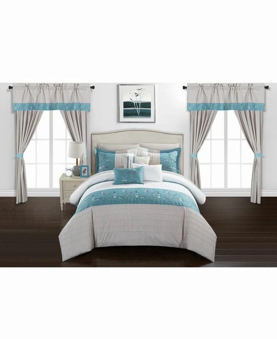 * Chic Home Sonita 20-Pc King Comforter Set Comforter Sets