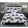 * Chic Home Utopia 8 Piece King Bed In A Bag Duvet Set Duvet Covers & Sets