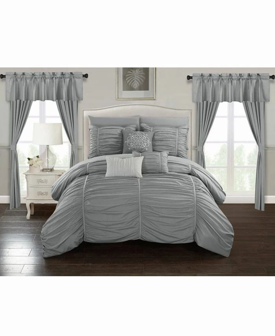 * Chic Home Avila 20-Pc Queen Comforter Set Comforter Sets