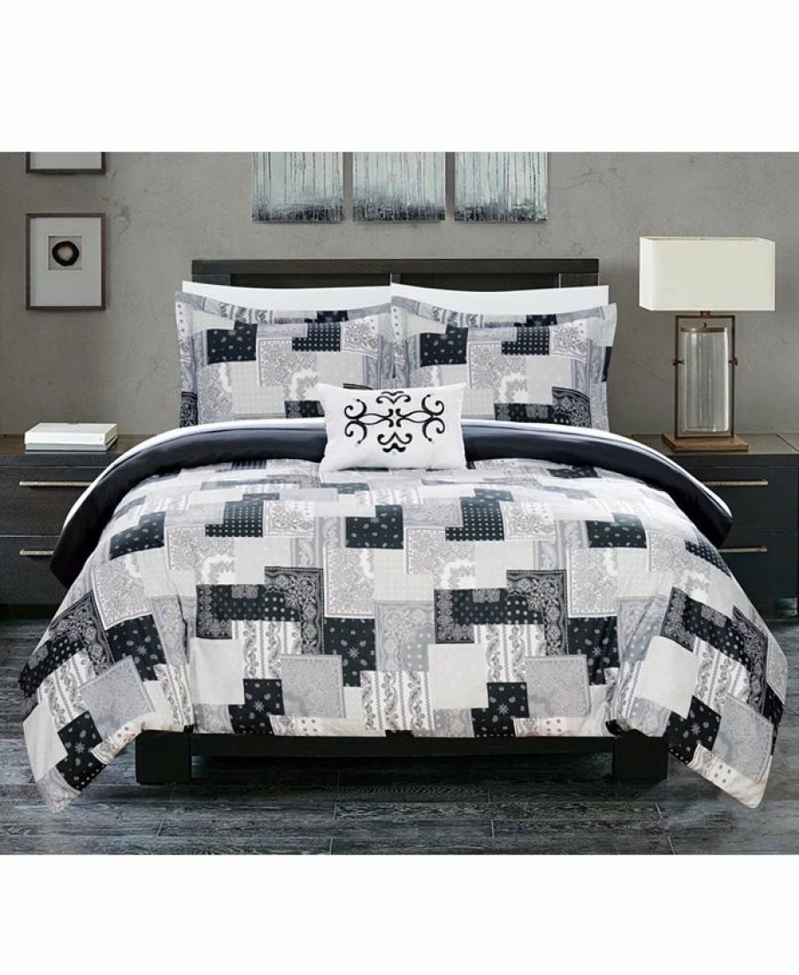 * Chic Home Utopia 4 Piece King Duvet Cover Set Duvet Covers & Sets