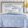 * Charter Club Medallion 3-Pc. Comforter Set, King, Created For Macy'S Blue Comforter Sets