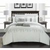 * Chic Home Lauren 12 Pc Queen Comforter White Comforter Sets