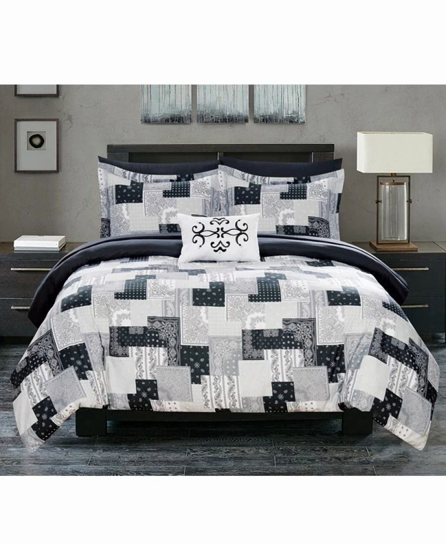 * Chic Home Millennia 8 Piece King Bed In A Bag Comforter Set Comforter Sets