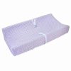 * Carter'S Plush Velboa Bubble Dot Changing Pad Cover Designer Bedding