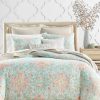 * Charter Club Terra Mesa 2-Pc. Duvet Cover Set, Twin, Created For Macy'S Turquoise/Aqua Duvet Covers & Sets