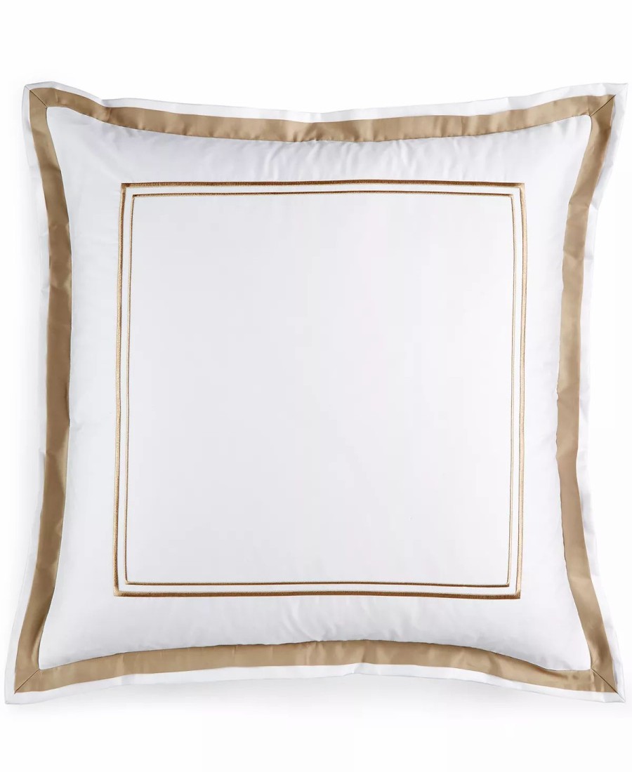 * Hotel Collection Embroidered Frame Sham, European, Created For Macy'S Comforters: Fashion