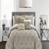 * Chic Home Jodie 6 Piece Comforter Set, Queen Comforter Sets