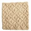 * Nearly Natural Boho Diamond Woven Macrame Decorative Pillow Cover, 18 Beige Designer Bedding