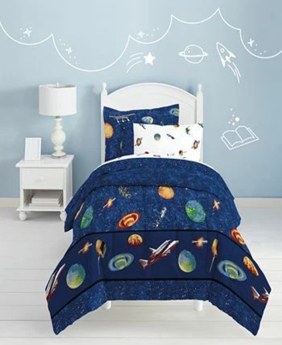 * Dream Factory Outer Space Full Comforter Set Multi Comforter Sets