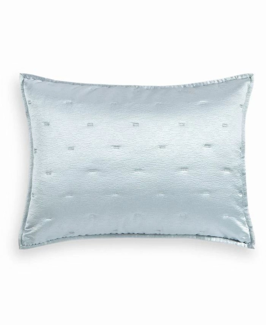 * Hotel Collection Dimensional Quilted Sham, King, Created For Macy'S Blue Designer Bedding