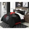 * Chic Home La 12 Pc Queen Comforter Set Black Comforter Sets