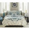 * Chic Home Palmer 8 Piece Queen Bed In A Bag Comforter Set Comforter Sets