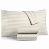 * Charter Club 1.5 Stripe 550 Thread Count 100% Supima Cotton Fitted Sheet, Twin, Created For Macy'S Sheets & Pillowcases