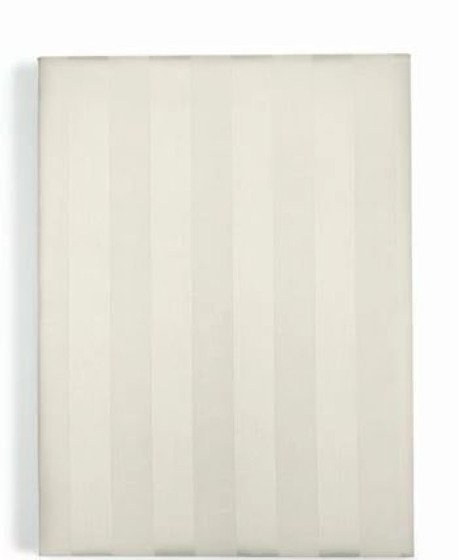 * Charter Club 1.5 Stripe 550 Thread Count 100% Supima Cotton Fitted Sheet, Twin, Created For Macy'S Sheets & Pillowcases