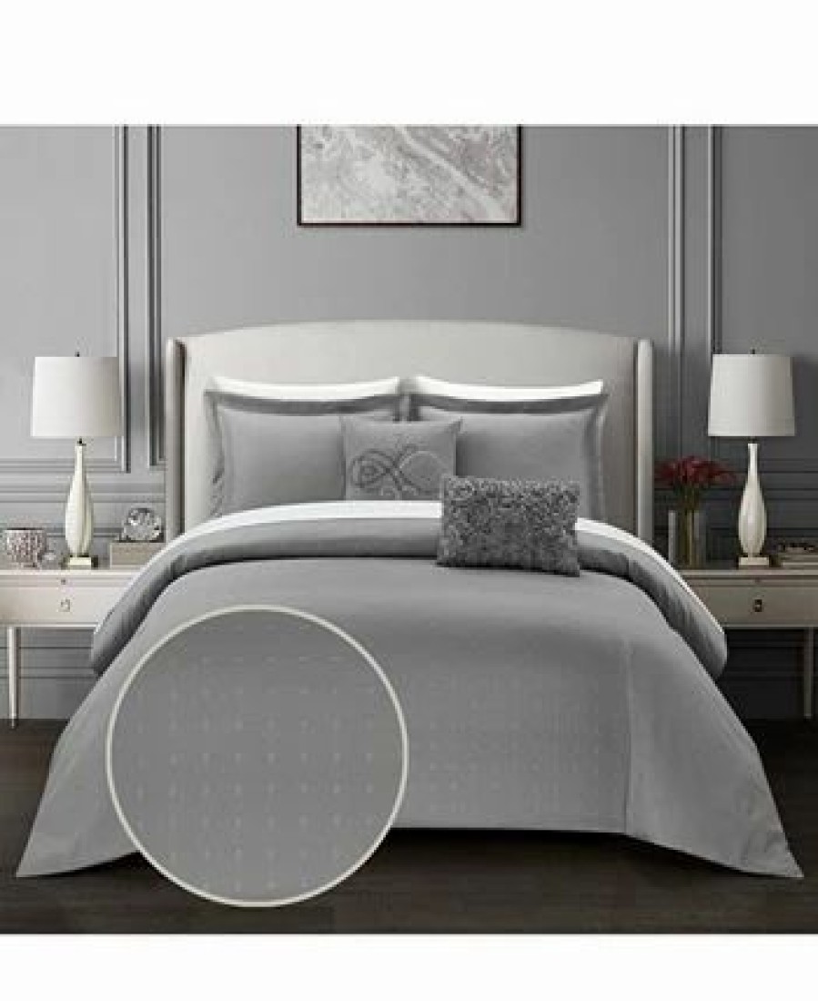 * Chic Home Emery 4 Piece Twin Comforter Set Comforters: Fashion