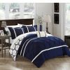 * Chic Home Marcia 3-Pc Twin Comforter Set Navy Comforter Sets