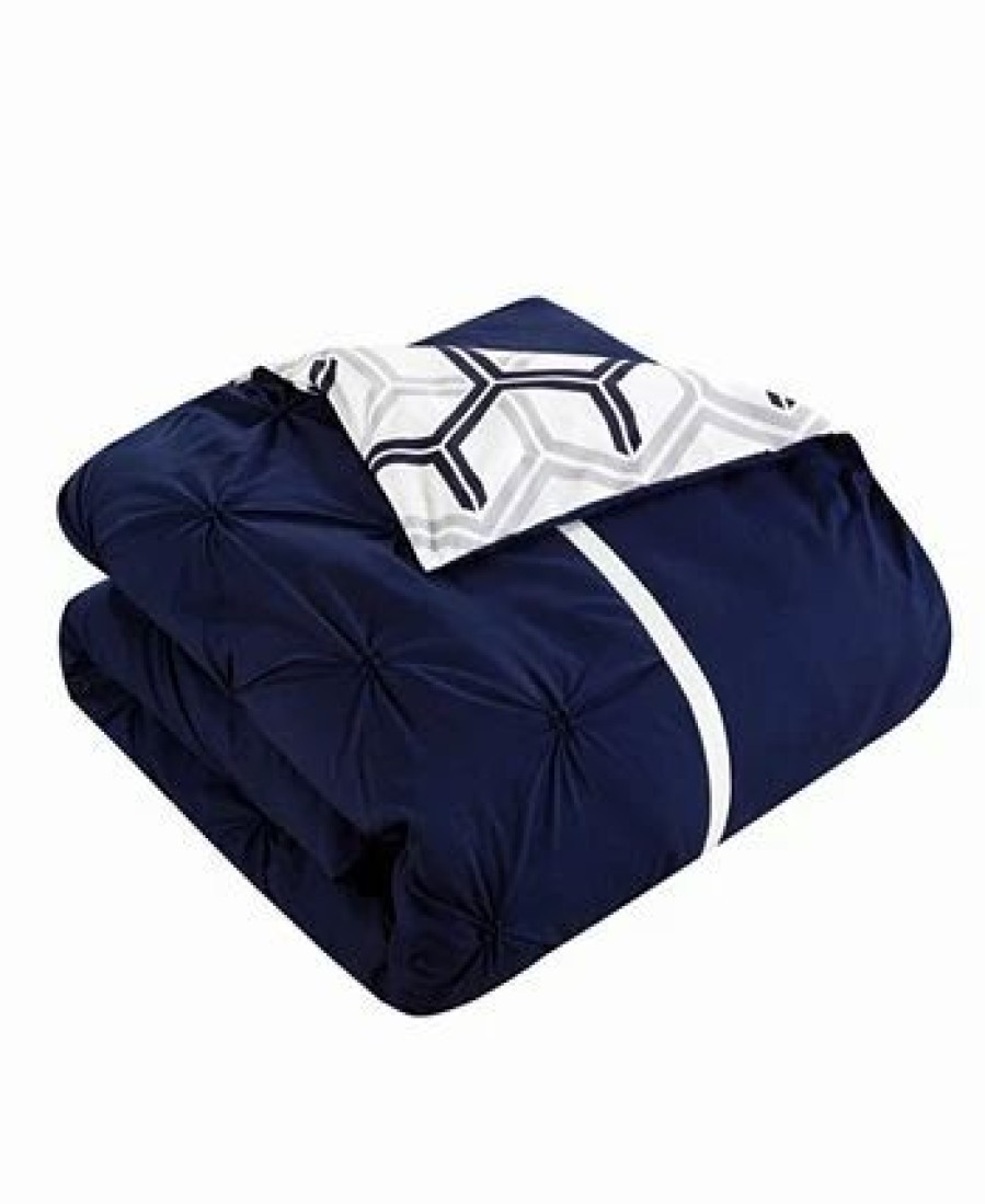 * Chic Home Marcia 3-Pc Twin Comforter Set Navy Comforter Sets