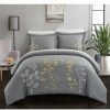 * Chic Home Kaylee 7 Pc Queen Duvet Set Yellow Duvet Covers & Sets