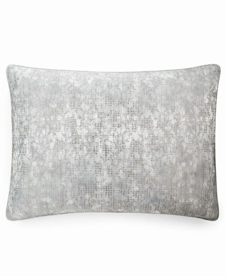 * Hotel Collection Mineral Sham, Standard, Created For Macy'S Grey Designer Bedding