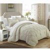 * Chic Home Veronica 3 Pc Queen Duvet Cover Set Duvet Covers & Sets