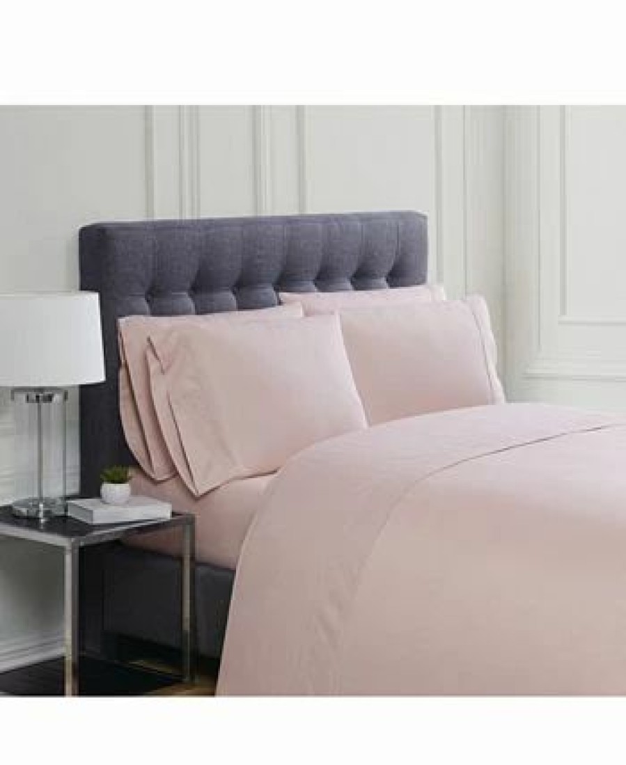 * Vince Camuto Home 1000Tc Cvc 6 Piece Queen Sheet Set Blush Sheets & Pillowcases