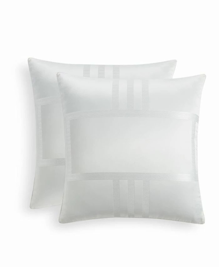 * Hotel Collection Structure 2-Pc. Sham Set, European, Created For Macy'S Designer Bedding