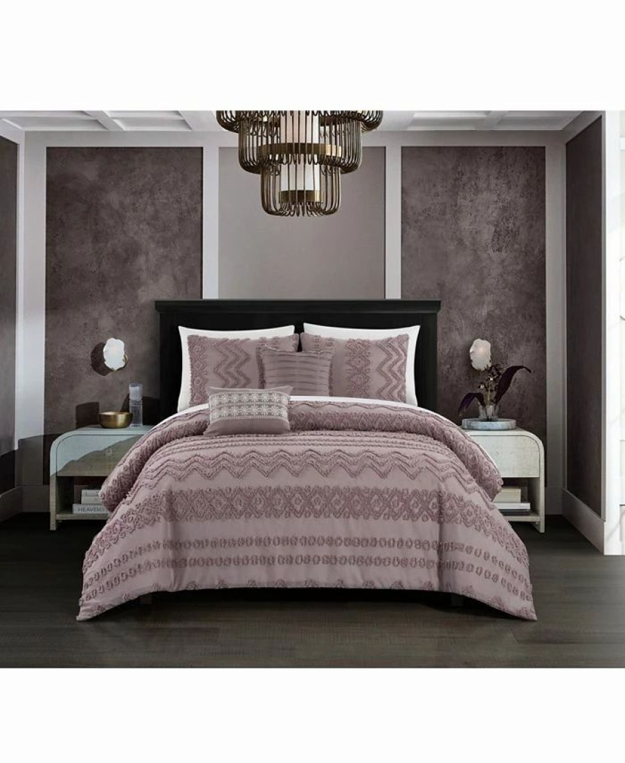 * Chic Home Addison 5 Piece Comforter Set Comforters: Fashion