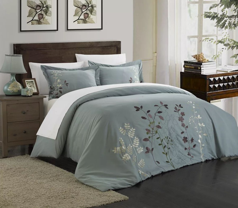 * Chic Home Kaylee 7 Pc King Duvet Set Duvet Covers & Sets