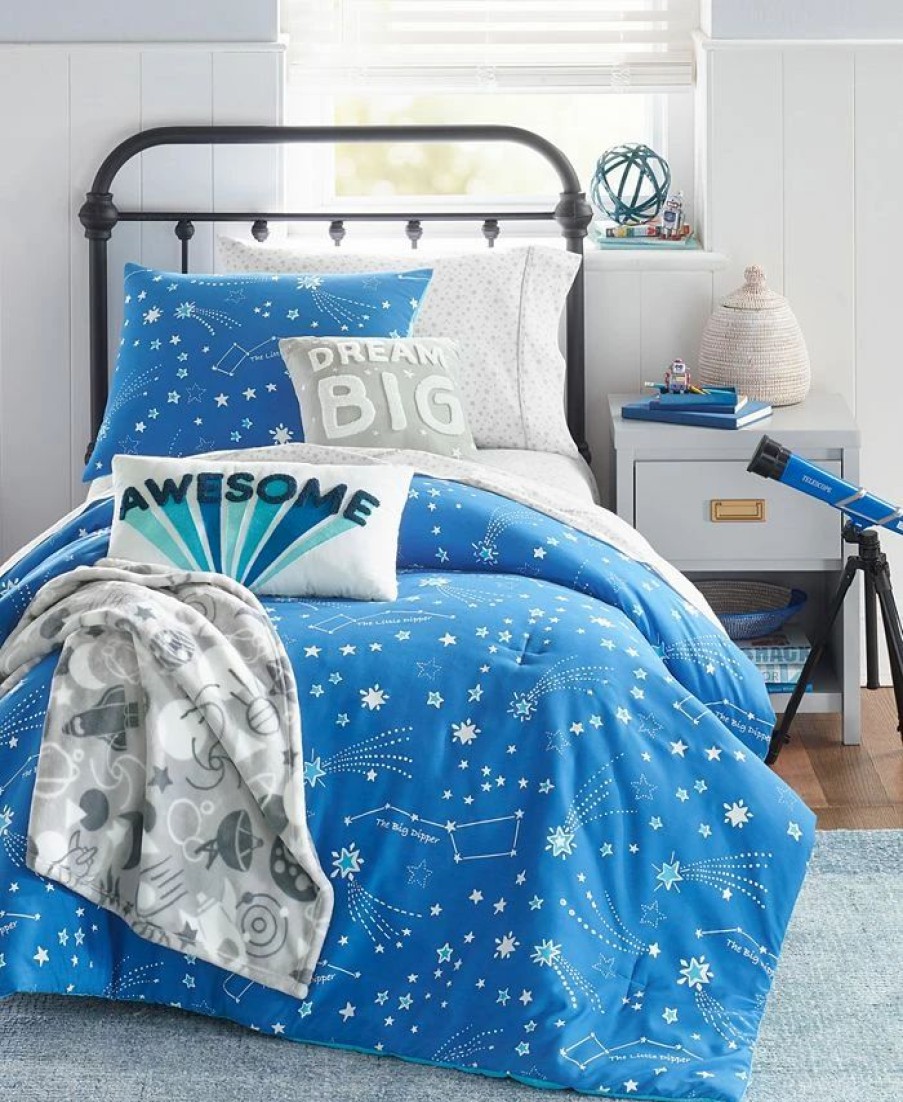 * Charter Club Kids 2-Pc. Comforter Set, Twin/Twin Xl, Created For Macy'S Starry Sky Comforter Sets