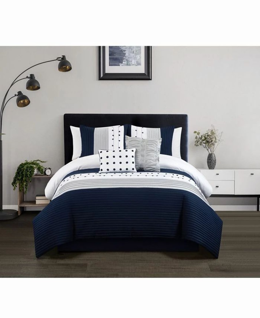 * Chic Home Lainy 5 Piece Comforter Set Comforters: Fashion