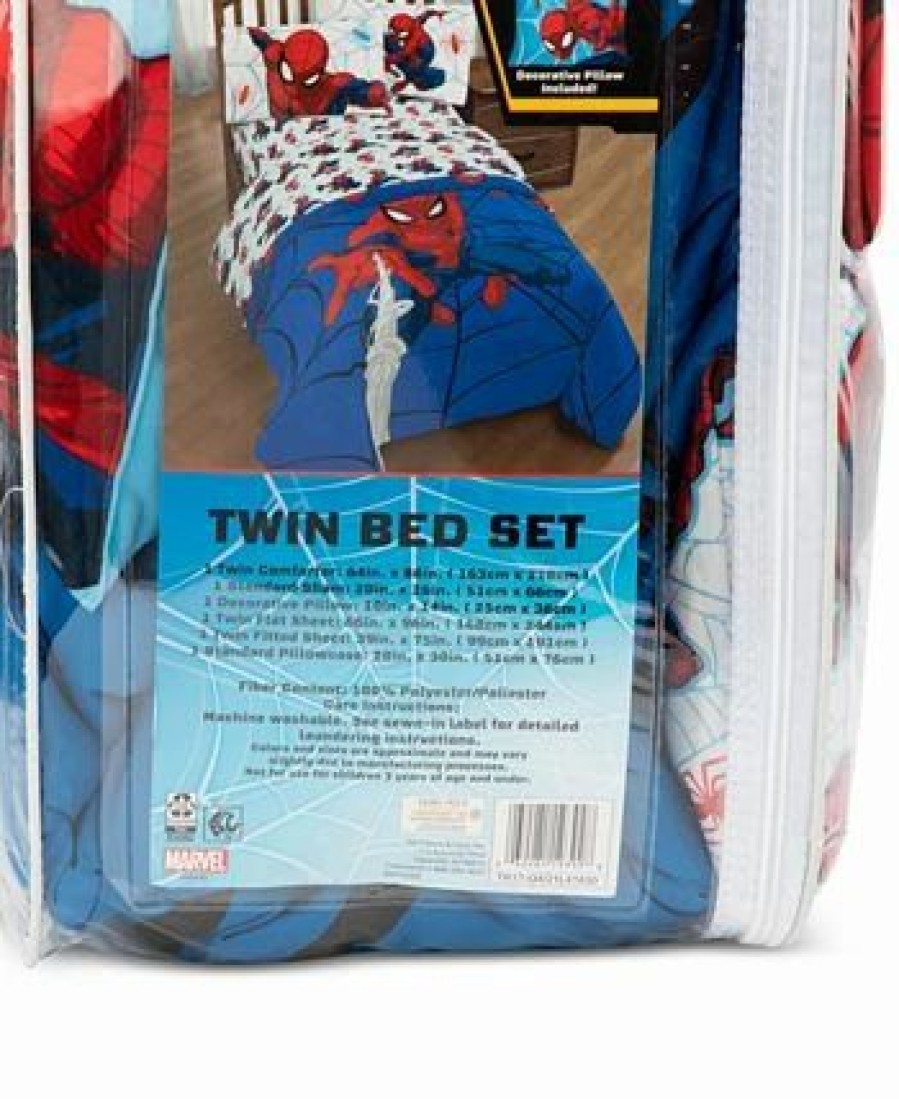 * Spider-Man Webtastic 6-Pc. Twin Comforter Set Multi Comforter Sets