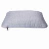 * Solid8 Artic Touch Medium Density Down Alternative Instacool Pillow, Jumbo Gray Pillows