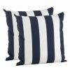 * Saro Lifestyle Ped Pillow Cover Only, Set Of 2, 17 X 17 Navy Designer Bedding