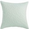 * Hotel Collection Panorama Quilted Sham, European, Created For Macy'S Seafoam Designer Bedding