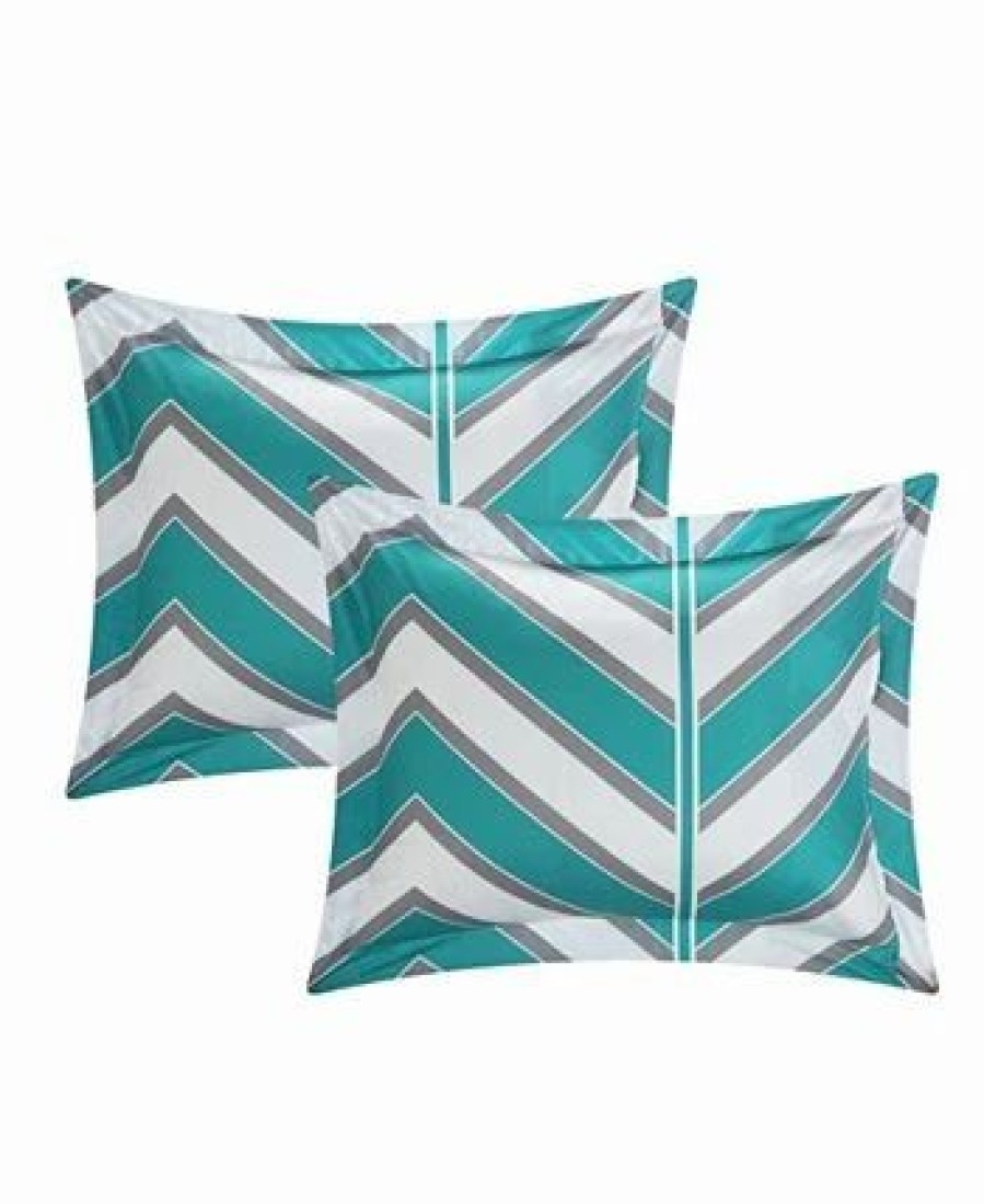 * Chic Home Laredo 8-Pc Twin X-Long Comforter Set Aqua Comforter Sets