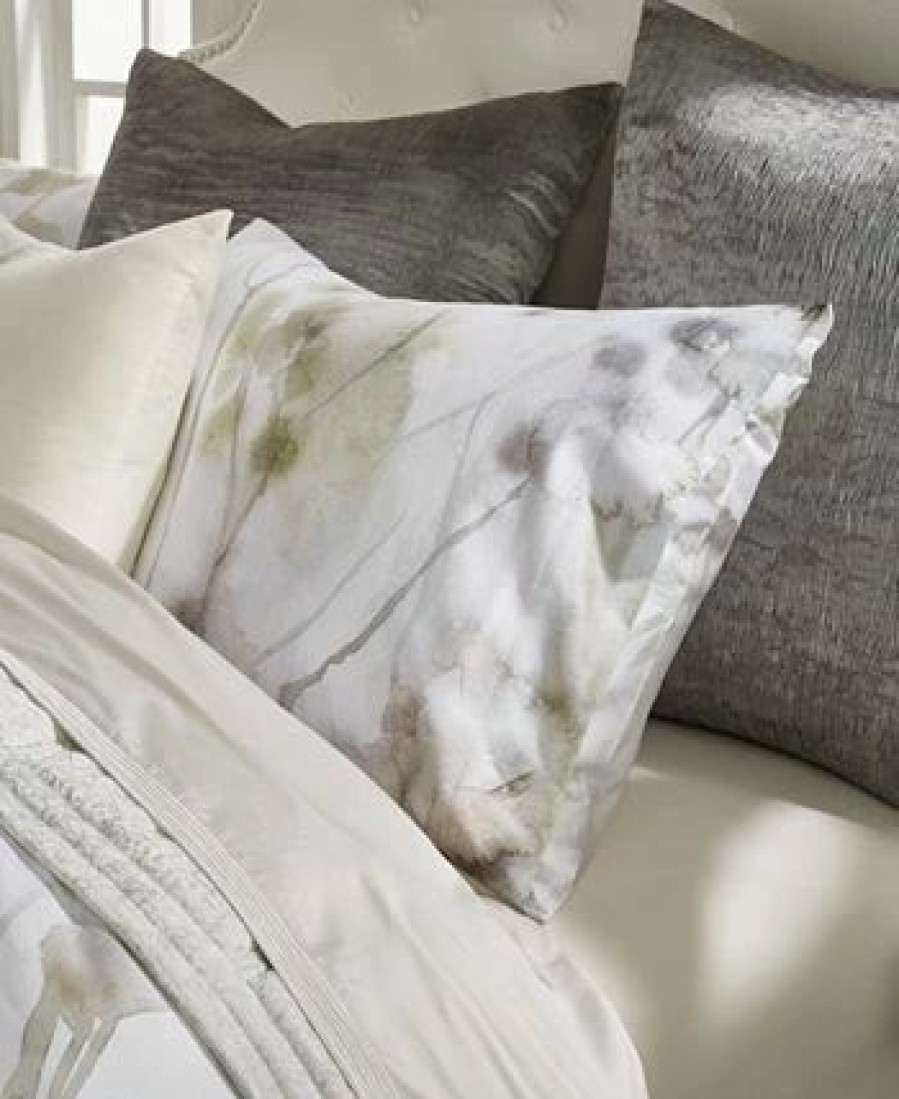 * Michael Aram Botanical Leaf Sham, Standard Celedon Duvet Covers & Sets