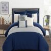 * Chic Home Osnat 10 Piece Queen Bed In A Bag Comforter Set Comforter Sets