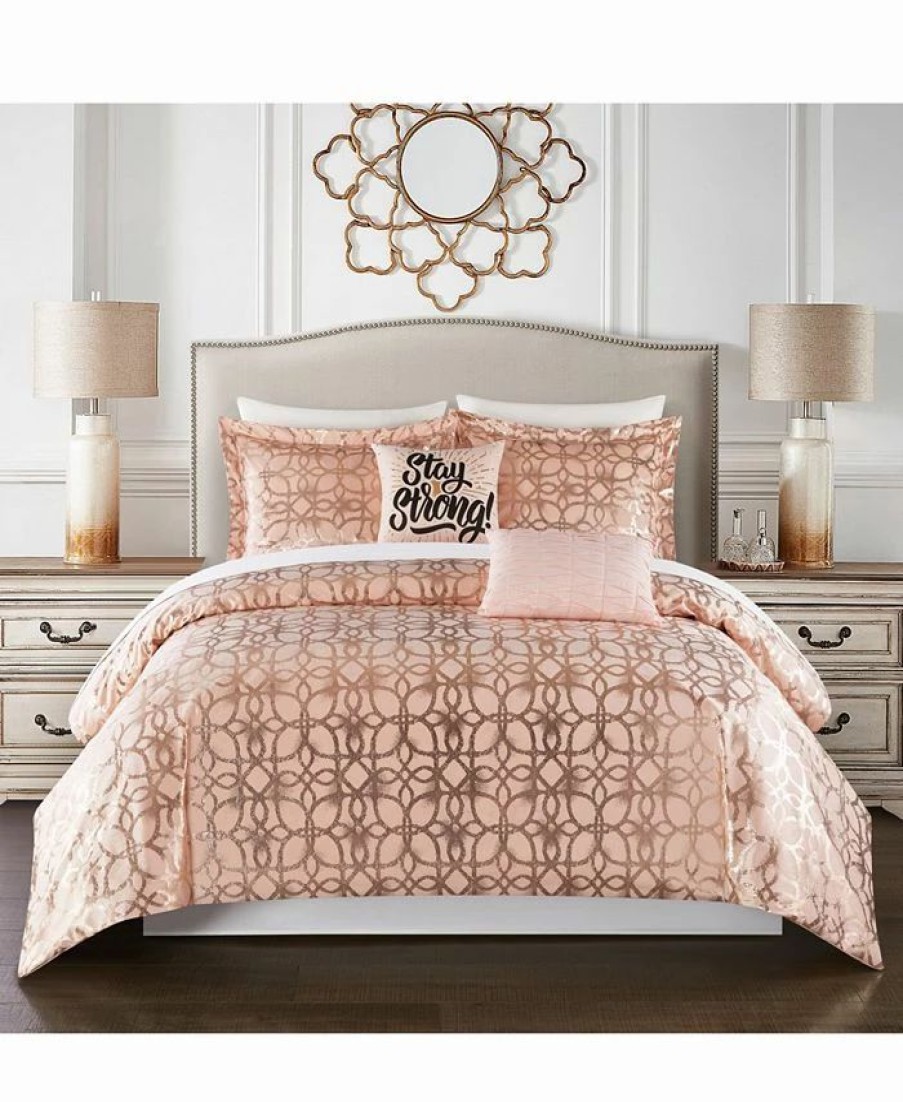 * Chic Home Shefield 5 Piece Queen Comforter Set Comforters: Fashion