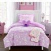 * Chic Home Excalibur 4 Piece Twin Comforter Set Lavender Comforter Sets