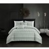 * Chic Home Addison 5 Piece Queen Comforter Set Gray Comforter Sets