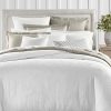 * Charter Club Woven Leaves 2-Pc. Duvet Cover Set, Twin, Created For Macy'S White Duvet Covers & Sets