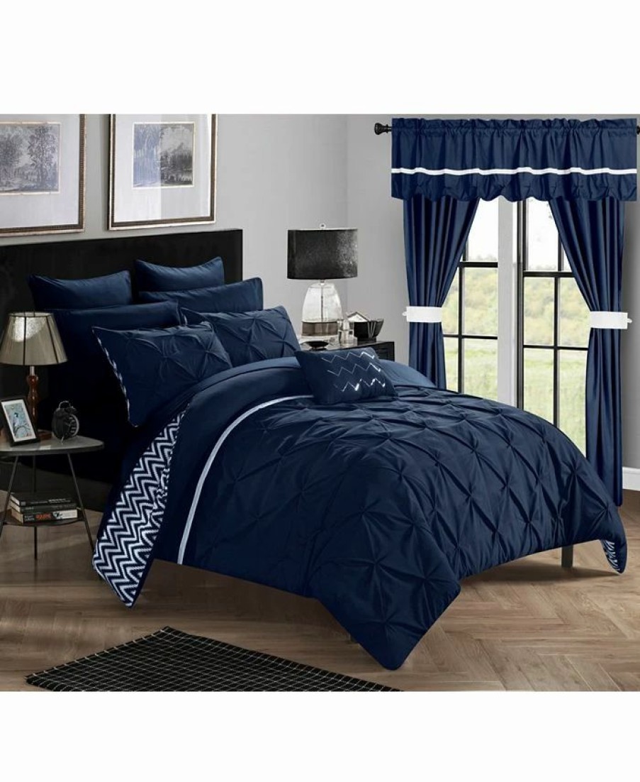 * Chic Home Jacksonville 20-Pc Queen Comforter Set Comforter Sets