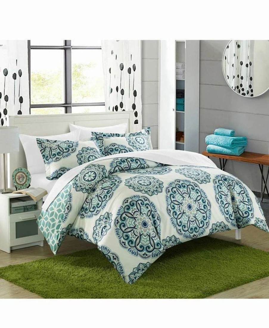 * Chic Home Ibiza 3 Pc King Duvet Cover Set Duvet Covers & Sets