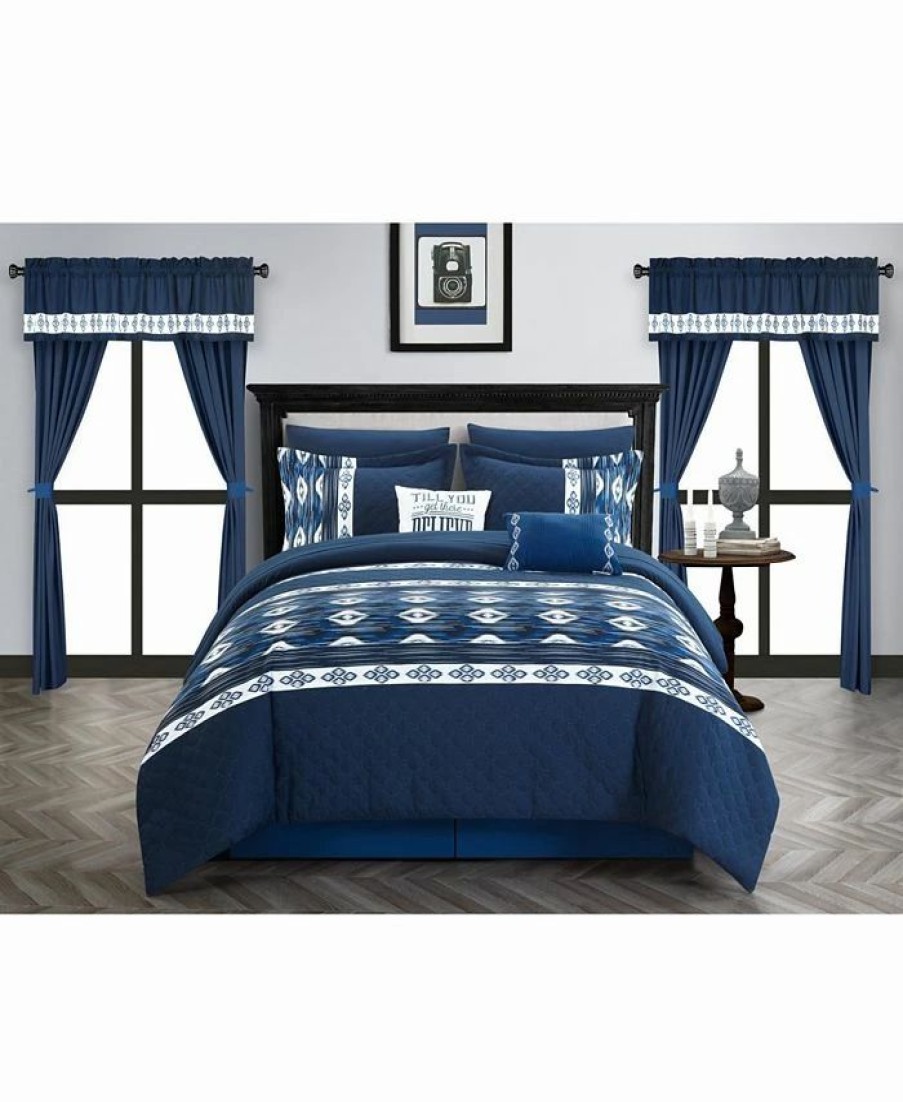 * Chic Home Safforn 20-Pc. Queen Comforter Set Comforter Sets