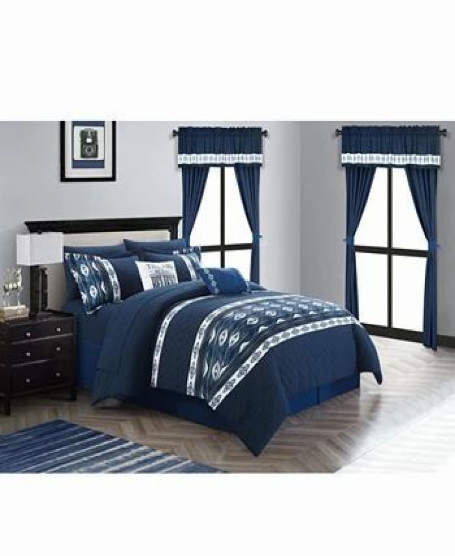 * Chic Home Safforn 20-Pc. Queen Comforter Set Comforter Sets